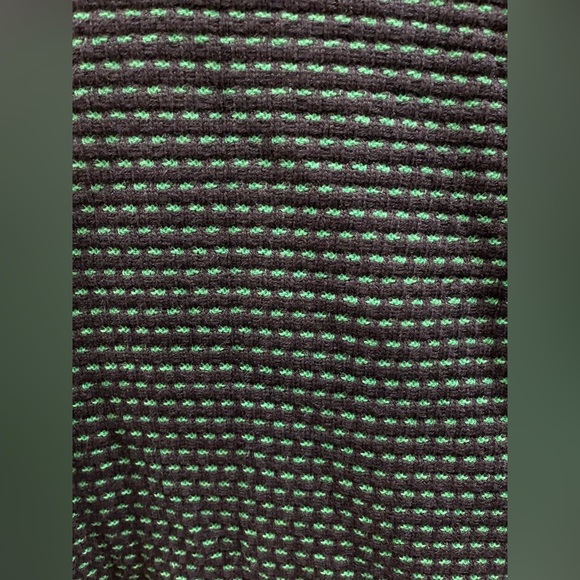 J. Crew navy and green XS turtleneck sweater - Picture 7 of 11